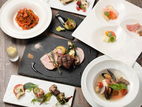 プレミアムディナー+乾杯+カフェ9500円