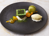 【ティー】平日限定／抹茶のスクエア　爽やかな柑橘のアクセント セット