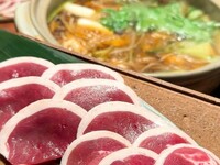 鴨鍋コース焼き鳥付