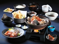 [March and April] Steamed Sakuradai and Seafood set menu