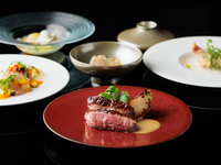 【川床ランチ】鴨川 京フレンチ｜魚料理・肉料理どちらも愉しめる5品