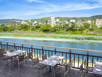[Kamogawa River Front Row/Riverside Lunch] Kyoto French Set | 5 dishes to enjoy both fish and meat dishes