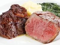 [LUNCH] Filet mignon & seafood lunch: Prime filet 100g, dessert, 5 dishes