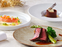 【1月29日30日限定】乾杯スパークリングワイン付！前菜・スープ・メインが国産牛、デザートまで付いたちょっと贅沢なカジュアルランチ（全4品）