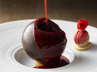 【Valentine's Day】Dinner Set A+チョコレートデザート+ドリンク1杯付き