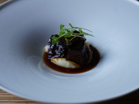 山椒とタケノコ　山口県の和牛＋ノンアルコールペアリング