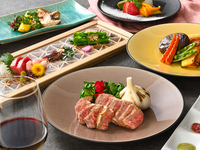 【春の鉄板焼】村上牛と新発田牛の食べくらべ＆のどぐろを楽しむ鉄板焼きコース