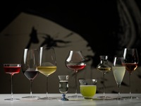 <晚餐>菜单“一路顺风+酒水搭配”：小食（9道小菜）+ 8道菜 + 餐前小点 + 葡萄酒及酒水搭配，包括香槟用于祝酒