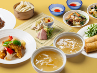 【Official Lowest Price Guarantee】Town-style Chinese course + 120-minute all-you-can-drink (last order at 90 minutes) — ¥7,000 ⇒ ¥6,000 when you reserve by the day before! Includes 7 dishes such as sweet-and-sour pork and beef miso stir-fry wrapped in a crepe.