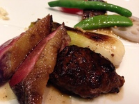 数量限定　季節のジビエディナーコース