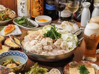 【歓送迎会◎幹事様安心保障！】国産牛の味噌焼きもつ鍋、さつま知覧どりを楽しむ！定番プラン