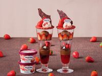 ♥バレンタイン特典メッセージプレートプレゼント♥【苺＆チョコのご褒美パフェ付き】カジュアルランチコース