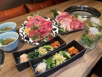 【一休予約平日限定コース】　彩　～いろどり～　特選サーロインや厳選希少部位含む　14品＋飲み放題