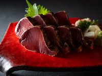 3月～【土佐の地酒飲み放題】名物かつをの藁焼き塩たたきx鮮魚の藁焼き全14品！【よさこいコース】