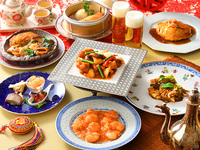 3・4・5月【大皿盛】メイン料理を四品選べる・セレクトディナーコース