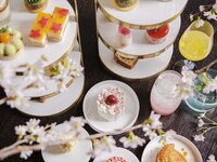 【3/1~4/30 SABOE Signature Tea Experience】Cherry Blossom Spring Afternoon Tea with Seasonal Dessert "Vacherin"