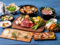 [Premium BBQ Course] Extra thick meat and paella ♪ (From April 1st)