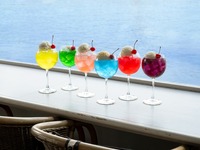 Seasonal Fruit Sandwich Set & Cream Soda | 4,300 yen