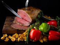 [March Special Offer] Dinner buffet featuring Wagyu roast beef and meat sushi