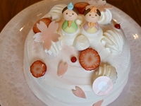 [Seasonal Limited Edition] Hinamatsuri Cake (Size 6)