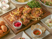 3/2～《DEN表参道の歓送迎会カジュアルプラン‼》季節の前菜3種や料理長お勧めお肉料理など全5品【2時間飲み放題付き】お一人様5,000円