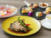 【ランチ】シェフズランチ（Wメイン）／ウィークエンド＋乾杯ロゼスパークリングワイン