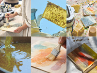 eco庭 ワークショップ「ミツバチから学ぶこと」～蜜蝋アートペイント～