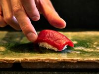 10 pieces of nigiri sushi