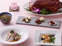 【WEB限定★乾杯ドリンク付★3,4月】春の味覚と北京ダック食べ比べランチ