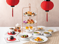 ランチ限定13:00～14:00　チャイニーズ・春節ハイティー　選べる乾杯ドリンク