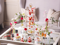 April 13th to May 7th [Ripe Strawberry and Pistachio Spring Afternoon Tea]