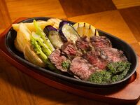 【LUNCH】 OMI WAGYU STEAK LUNCH　Omi beef steak lunch