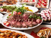 【幼児(4-6歳)￥1,000】あか牛のローストビーフ＆苺デザート 食べ放題+ソフトドリンク飲み放題