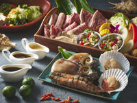 Terrace BBQ - Uminchu Course