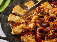 お食事のみ◆ミナリチュクミサムギョプサルコース◆☆セリとイイダコ、熟成豚のトリプルメイン☆