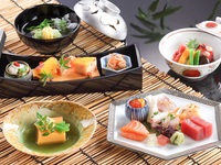 うえまち会席＋乾杯グラスシャンパン または おすすめの日本酒
