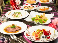 【ディナー】〜不思議の国で晩餐会〜女王様のスペシャルディナーコース【3h飲み放題付】