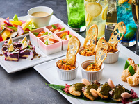 【お集まりプラン】グランドディナービュッフェ＋スタンダードフリーフロー★平日限定★7,500円　＊3/16～