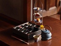 JAPANESE AFTERNOON TEA SET -Fermentation- & Matcha Green Tea for Weekdays 