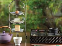JAPANESE AFTERNOON TEA SET -Fermentation- & Matcha Green Tea, Champagne for Weekends