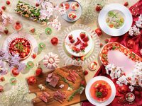 【毎月 2日間限定開催】スイーツ＆ランチブッフェ ～4種の苺を楽しむ、春苺めぐり～ 4～6歳