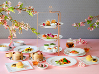 チャイニーズ・春彩ハイティー　シャンパン「ポメリー」を含むフリーフロー