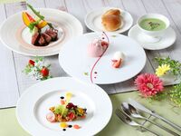 【4月】ハーフコースランチ～エルブ肉～　“正木シェフ監修アシェットデザート”