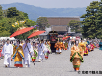 [Aoi Matsuri 2026 | Special Open Seats] Viewing from the Kyoto Imperial Palace Viewing Seats, the starting point of the procession + Lunch at Heian Jingu Kaikan