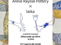 Annie Raysse Pottery×laika