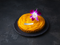 Seasonal fruit tart