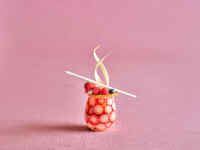 【平日/喫茶】いちごのミルフィーユパフェ