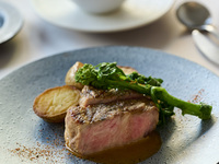 [Lunch Course] A prix fixe course featuring four main dishes of your choice, featuring the vibrant colors of budding, plus an after-meal coffee.