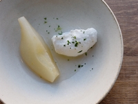 梨子蜜饯，略带曲味