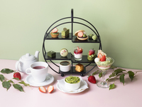 【平日特別価格】苺と抹茶のアフタヌーンティー【4月1日～5月31日】